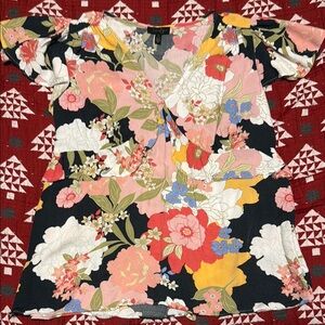 Floral Print Women's Top